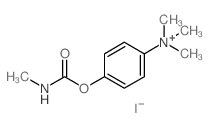 CAS 登录号：3983-40-2， 三甲基-[4-(甲基氨基甲酰氧基)苯基]铵碘化物
