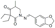 CAS#: 39844-61-6， 1-(1,3-Benzodioxol-5-Ylmethylideneamino)-3,3-Diethyl-5-Methylpiperidine-2,4-Dione