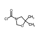 CAS#: 39885-54-6， 5,5-Dimethyl-1,3-Oxazolidine-3-Carbonyl Chloride