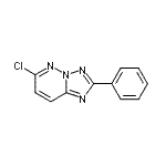 CAS#: 39931-63-0， 6-Chloro-2-Phenyl[1,2,4]Triazolo[1,5-b]Pyridazine