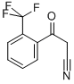 structure of CAS# 40018-10-8, 2-Trifluoromethylbenzoylacetonitrile
