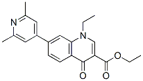 CAS#: 40034-74-0， Ethyl 7-(2,6-Dimethylpyridin-4-Yl)-1-Ethyl-4-Oxo-Quinoline-3-Carboxylate