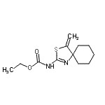 CAS#: 40045-17-8， Ethyl (4-Methylene-3-Thia-1-Azaspiro[4.5]Dec-1-En-2-Yl)Carbamate