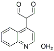 structure of CAS# 40070-86-8, 2-(4-Quinolyl)Malondialdehyde Sesquihydrate;2-(4-QUINOLYL)MALONDIALDEHYDE SESQUIHYDRATE;2-LEPIDYLMALONDIALDEHYDE SESQUIHYDRATE