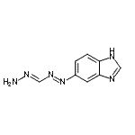 CAS#: 40135-04-4， 5-{(E)-[(E)-Hydrazonomethyl]Diazenyl}-1H-Benzimidazole