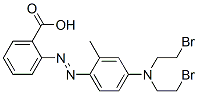 CAS#: 40136-81-0， 2-[[4-[Bis(2-Bromoethyl)Amino]-2-Methylphenyl]Azo]Benzoic Acid