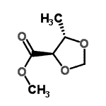 CAS#: 401480-01-1， Methyl (4R,5S)-5-Methyl-1,3-Dioxolane-4-Carboxylate