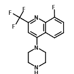 CAS#: 401567-86-0， 8-Fluoro-4-(1-Piperazinyl)-2-(Trifluoromethyl)Quinoline