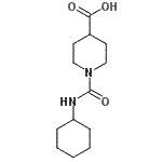 CAS#: 401581-26-8， 1-(Cyclohexylcarbamoyl)-4-Piperidinecarboxylic Acid