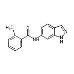 CAS#: 401591-07-9， N-(1H-Indazol-6-Yl)-2-Methylbenzamide