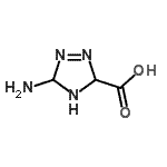 CAS#: 401624-18-8， 5-Amino-4,5-Dihydro-3H-1,2,4-Triazole-3-Carboxylic Acid