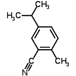 CAS#: 40180-46-9， 5-Isopropyl-2-Methyl-Benzonitrile