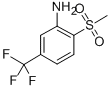 结构式 CAS# 402-19-7, 2-(甲基磺酰基)-5-(三氟甲基)苯胺