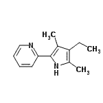 CAS#: 402499-97-2， 2-(4-Ethyl-3,5-Dimethyl-1H-Pyrrol-2-Yl)Pyridine
