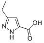 结构式 CAS# 4027-59-2, 3-乙基-1H-吡唑-5-羧酸