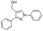 structure of CAS# 40278-32-8, (1,3-Diphenyl-1H-Pyrazol-4-Yl)-Methanol;[1,3-Di(Phenyl)-4-Pyrazolyl]Methanol;Enamine_001145;Zinc00176715