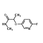 CAS#: 402943-77-5， 2-[(6-Fluoro-3-Pyridinyl)Oxy]-N-Methylpropanamide
