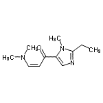 CAS#: 403792-86-9， (2Z)-3-(Dimethylamino)-1-(2-Ethyl-1-Methyl-1H-Imidazol-5-Yl)-2-Propen-1-One