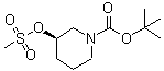 CAS#: 404577-34-0， (R)-1-N-Boc-3-Methanesulfonyloxypiperidine