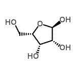 CAS#: 40461-89-0， alpha-L-Lyxofuranose