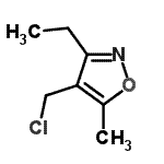 CAS#: 40500-39-8， 4-(Chloromethyl)-3-Ethyl-5-Methyl-1,2-Oxazole