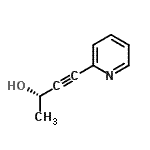 CAS#: 405065-81-8， (2S)-4-(2-Pyridinyl)-3-Butyn-2-Ol