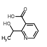 CAS#: 405111-47-9， 2-(1-Hydroxyethyl)Nicotinic Acid