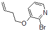 structure of CAS# 405174-45-0, 2-Bromo-3-(3-Buten-1-Yloxy)-Pyridine;2-Bromo-3-(But-3-Enyloxy)Pyridine;2-Bromo-3-(3-Buten-1-Yloxy)-