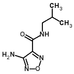 CAS#: 405278-58-2， 4-Amino-N-Isobutyl-1,2,5-Oxadiazole-3-Carboxamide