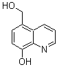 结构式 CAS# 4053-44-5, 5-羟基甲基-喹啉-8-醇