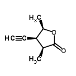 CAS#: 405552-27-4， (3S,4S,5R)-4-Ethynyl-3,5-Dimethyldihydro-2(3H)-Furanone