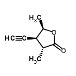 CAS#: 405552-28-5， (3R,4S,5R)-4-Ethynyl-3,5-Dimethyldihydro-2(3H)-Furanone