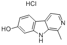 structure of CAS# 40580-83-4, Harmol Hydrochloride;Nsc640470;1-Methyl-Beta-Carbolin-7-Ol Hydrochloride Monohydrate;9H-Pyrido(3,4-B)Indol-7-Ol, 1-Methyl-, Hydrochloride