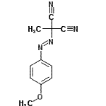 CAS#: 40620-38-0， [(E)-(4-Methoxyphenyl)Diazenyl](Methyl)Malononitrile