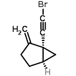 CAS 登录号：406457-45-2， (1R,5R)-1-(溴乙炔基)-2-亚甲基双环[3.1.0]己烷