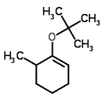 CAS#: 40648-25-7， 6-Methyl-1-[(2-Methyl-2-Propanyl)Oxy]Cyclohexene