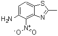 CAS#: 40671-24-7， 2-Methyl-4-Nitro-1,3-Benzothiazol-5-Amine