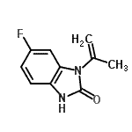CAS#: 406945-11-7， 6-Fluoro-1-Isopropenyl-1,3-Dihydro-2H-Benzimidazol-2-One