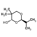 CAS#: 406956-07-8， (2R,4S)-2-Isopropyl-5,5-Dimethyl-1,3-Dioxan-4-Ol