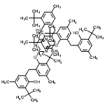 CAS 登录号：40703-84-2， 2,2',2''-(1,3,5-三嗪-2,4,6-三基三{氧基[5-甲基-3-(2-甲基-2-丙基)-2,1-亚苯基]亚甲基})三[4-甲基-6-(2-甲基-2-丙基)苯酚]
