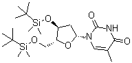 CAS#: 40733-26-4， 2'-Deoxy-3',5'-Bis-O-[Dimethyl(2-Methyl-2-Propanyl)Silyl]-3,4-Dihydrothymidine