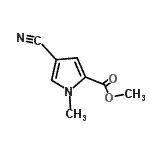 CAS#: 40740-43-0， Methyl 4-Cyano-1-Methyl-1H-Pyrrole-2-Carboxylate