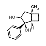CAS#: 407593-58-2， (1R,2R,3R,5R)-5-Methyl-2-Phenylbicyclo[3.2.0]Heptane-2,3-Diol