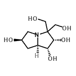 CAS#: 407617-59-8， (1R,2S,6R,7aR)-3,3-Bis(Hydroxymethyl)Hexahydro-1H-Pyrrolizine-1,2,6-Triol