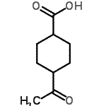 CAS#: 407628-30-2， 4-Acetylcyclohexanecarboxylic acid