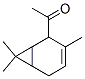 CAS#: 40824-36-0， 1-(3,7,7-Trimethylbicyclo[4.1.0]Hept-3-En-2-Yl)Ethan-1-One