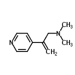 CAS#: 408306-76-3， N,N-Dimethyl-2-(4-Pyridinyl)-2-Propen-1-Amine