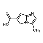 CAS#: 408314-51-2， 3-Methyl-5H-Pyrrolo[1,2-a]Imidazole-6-Carboxylic Acid