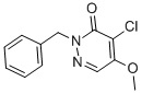 CAS#: 40890-47-9， 2-Benzyl-4-Chloro-5-Methoxy-3(2H)-Pyridazinone
