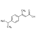 CAS#: 40891-41-6， (2E)-3-(4-Isopropylphenyl)-2-Butenoic Acid